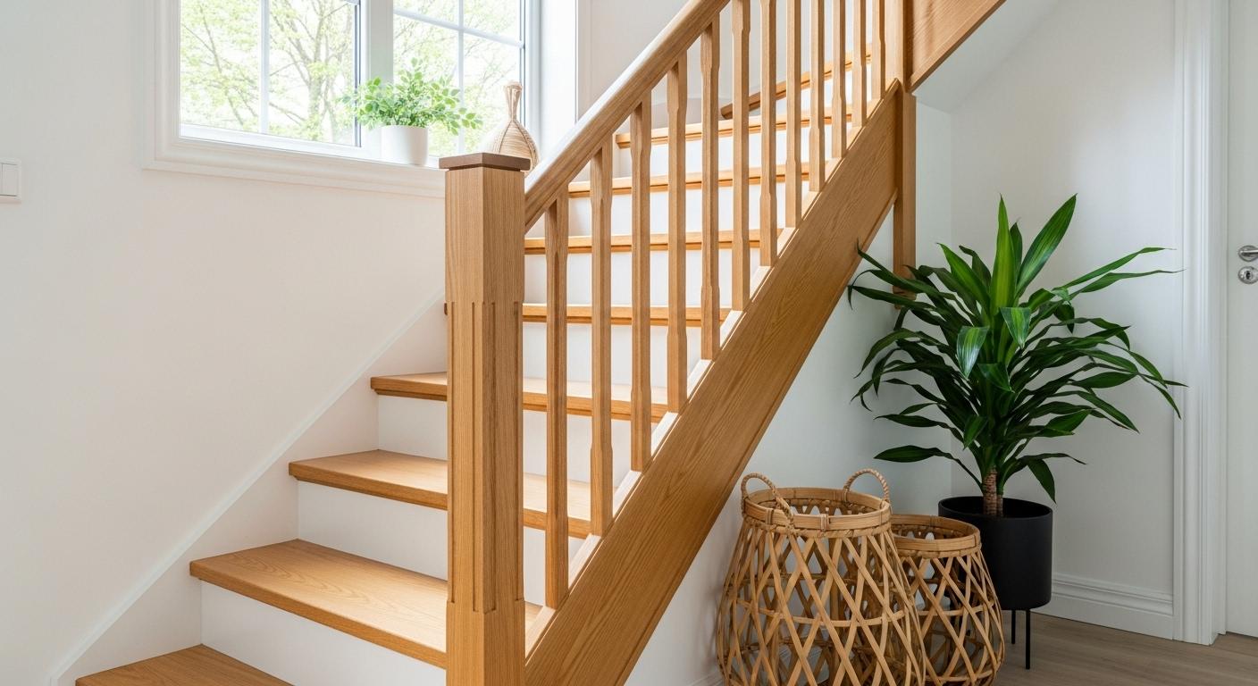 comment sublimer un escalier bois relooké pour moderniser votre intérieur ? featured image