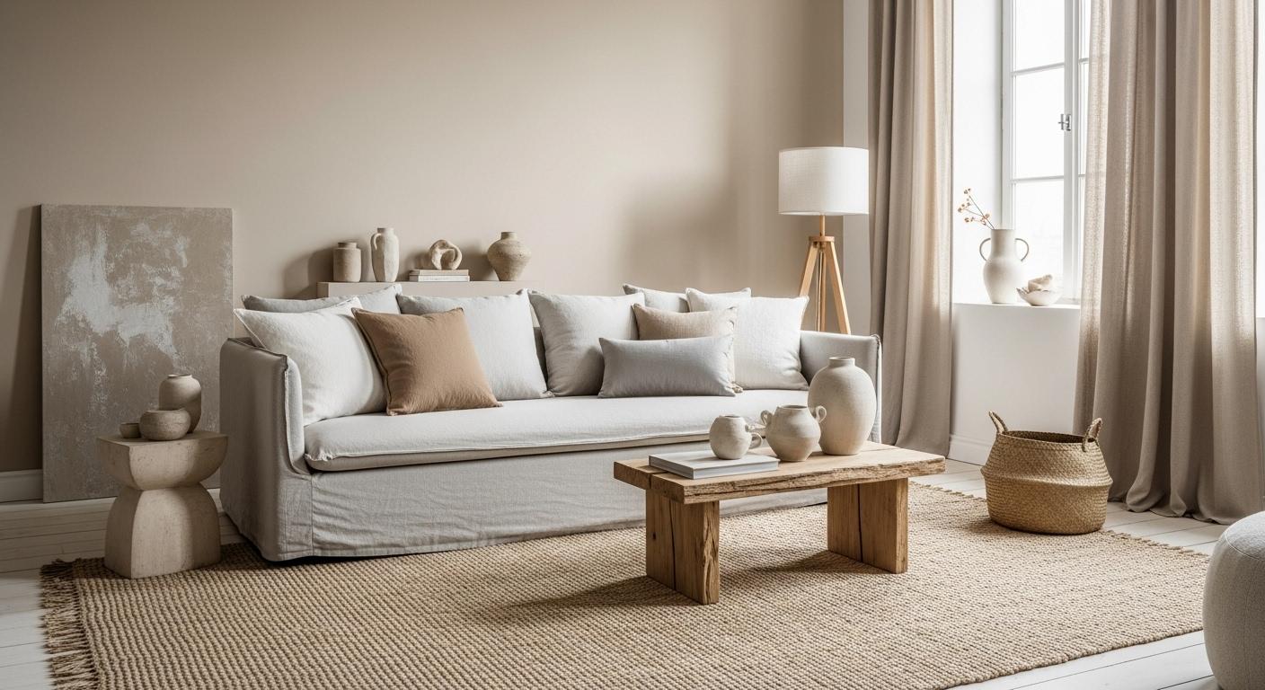 couleur lin nuancier : la palette naturelle pour une décoration apaisante featured image