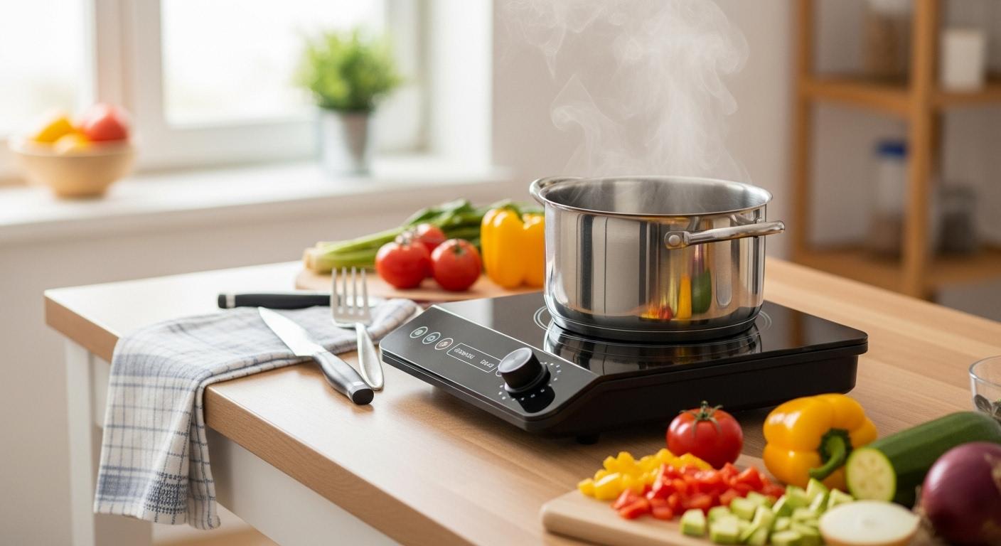 plaque de cuisson électrique de table la solution pratique pour cuisiner partout