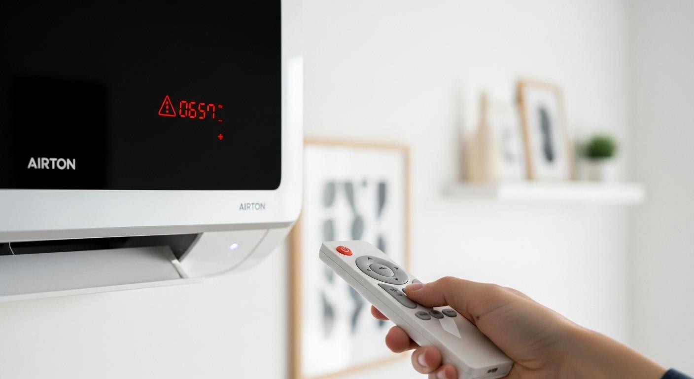 La liste des codes erreur Clim Airton : toutes les explications à connaître