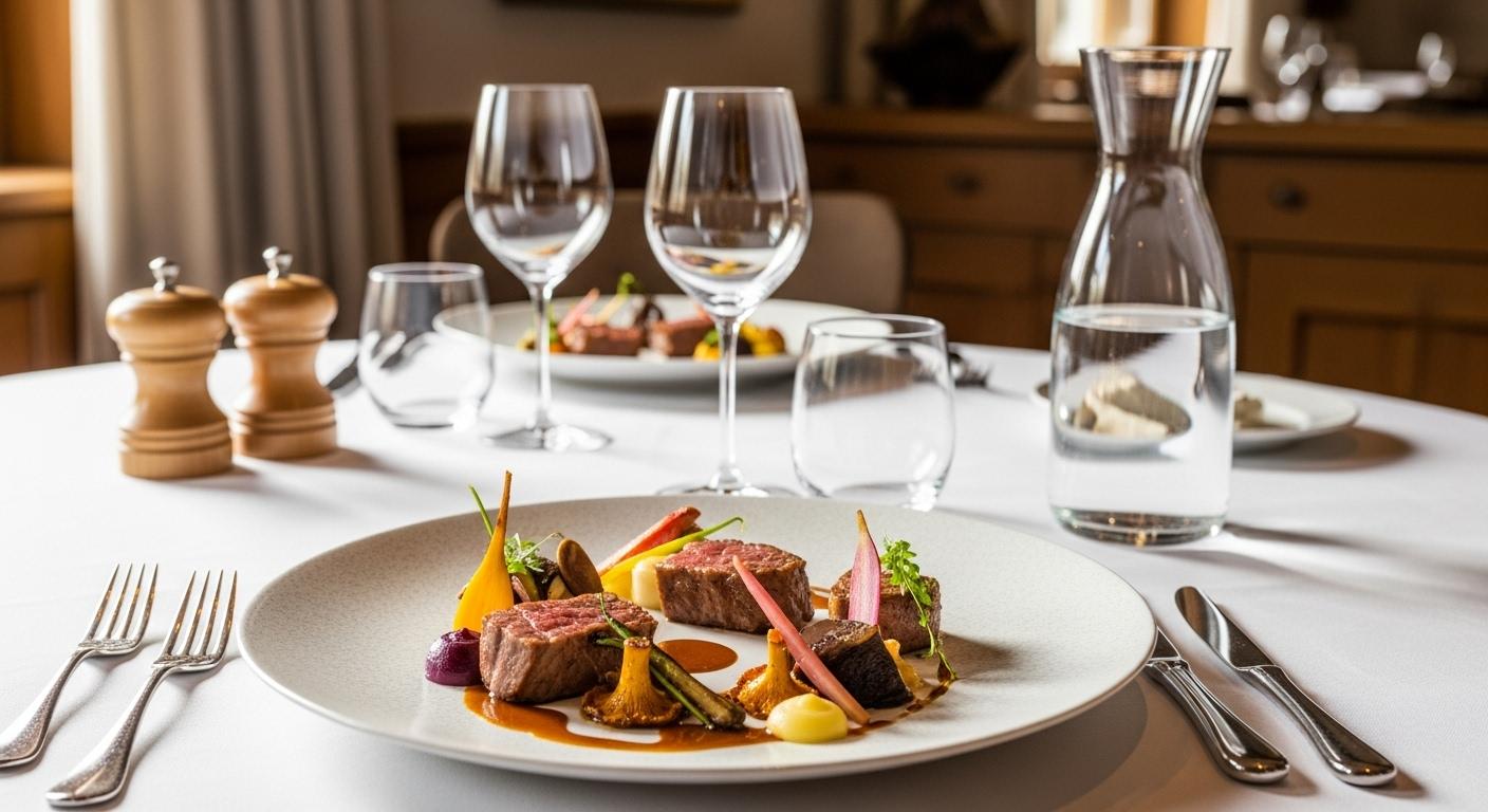 Menu dégustation Marcon : la cuisine gastronomique du terroir entre Velay et Vivarais